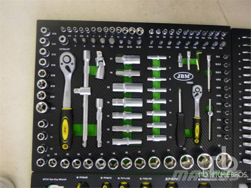 JBM H425390400000 Green Black Tool Cabinet (Unused) Građevinarstvo – ostalo
