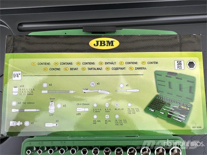 JBM H425390400000 Green Black Tool Cabinet (Unused) Građevinarstvo – ostalo