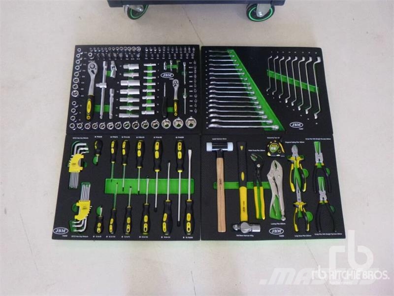 JBM H425390400000 Green Black Tool Cabinet (Unused) Građevinarstvo – ostalo