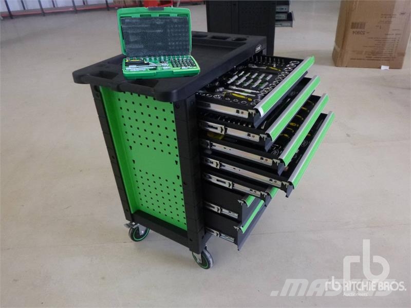 JBM H425390400000 Green Black Tool Cabinet (Unused) Građevinarstvo – ostalo