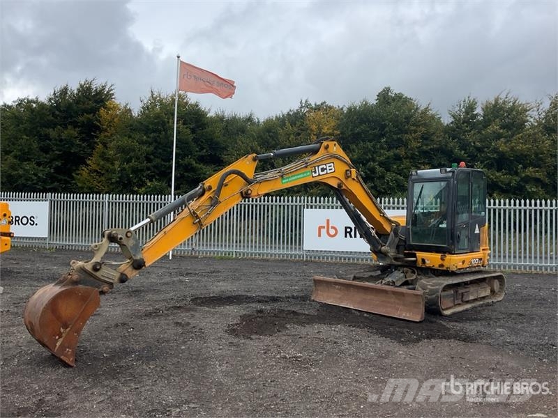 JCB 100C-T Tracked Excavator Bageri gusjeničari