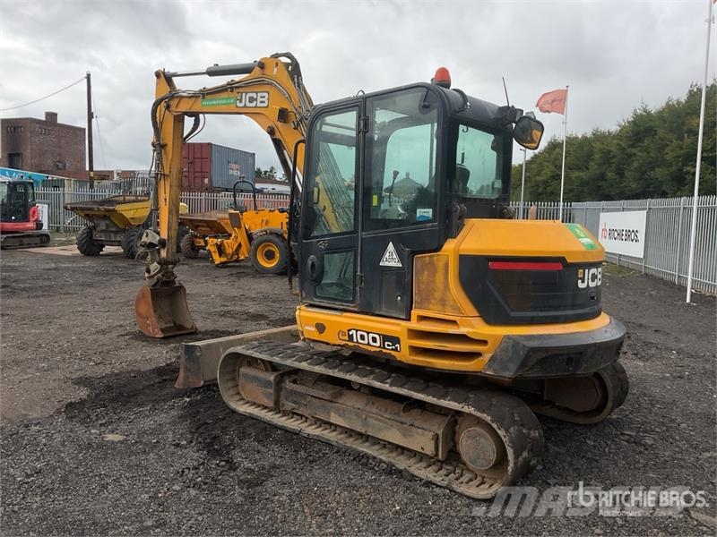 JCB 100C-T Tracked Excavator Bageri gusjeničari