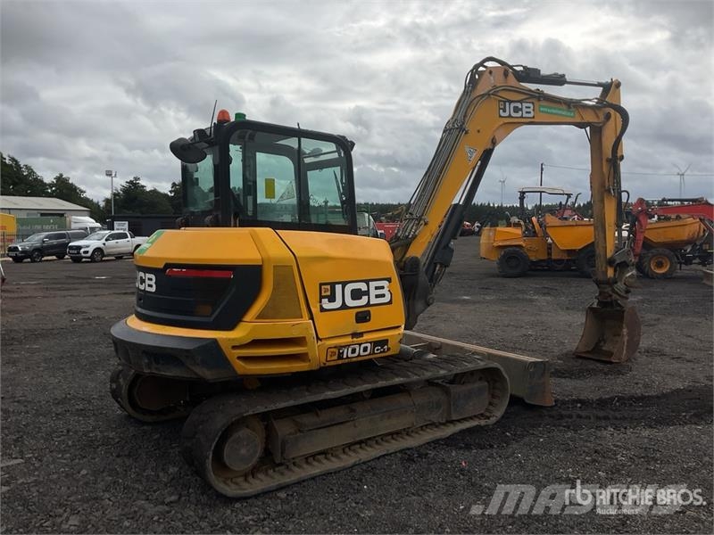 JCB 100C-T Tracked Excavator Bageri gusjeničari