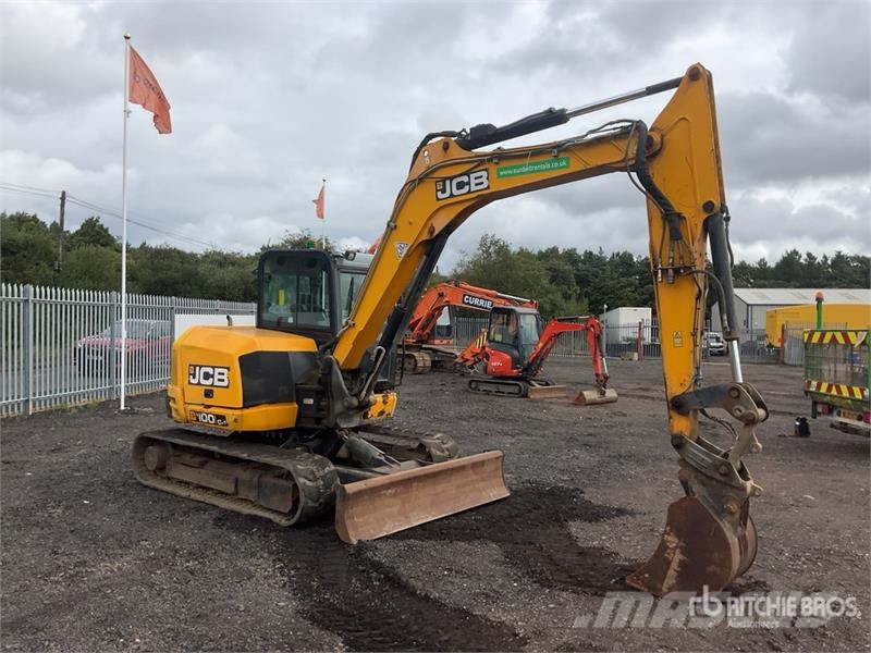 JCB 100C-T Tracked Excavator Bageri gusjeničari