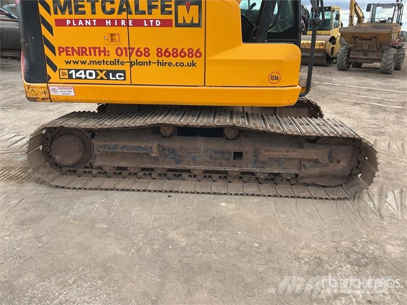 JCB 140XL 4F Tracked Excavator Crawler excavators