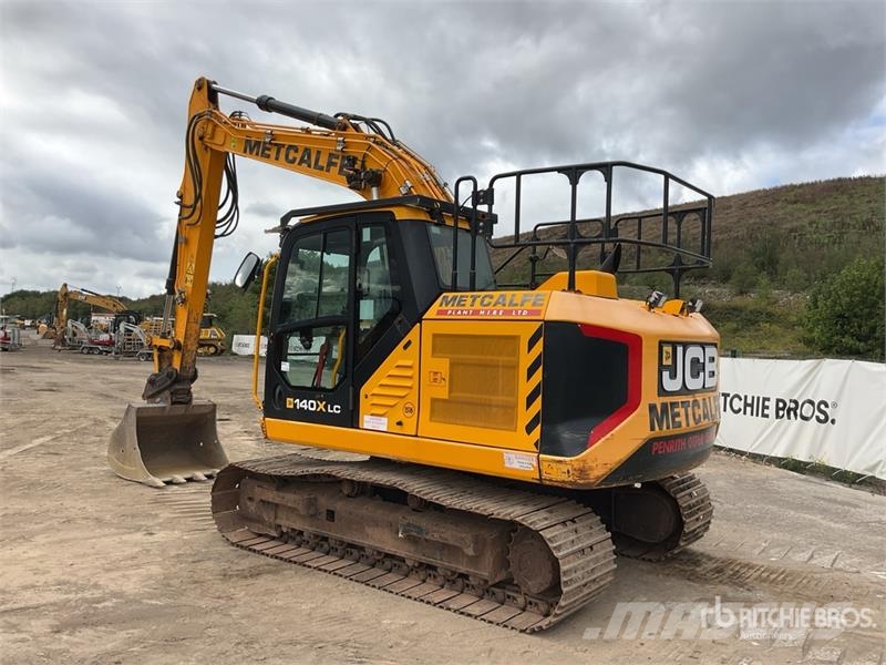 JCB 140XL 4F Tracked Excavator Crawler excavators