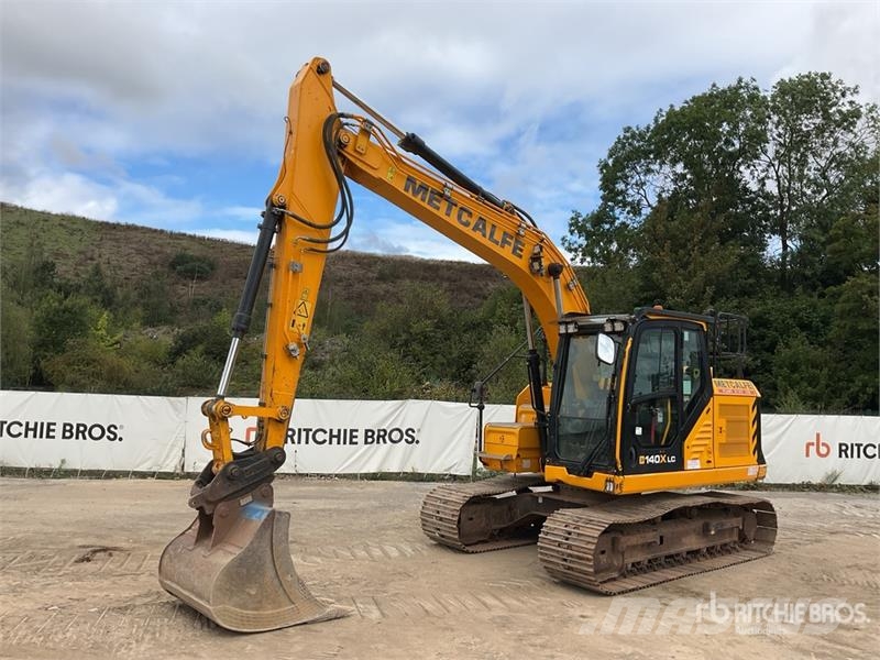 JCB 140XL 4F Tracked Excavator Crawler excavators