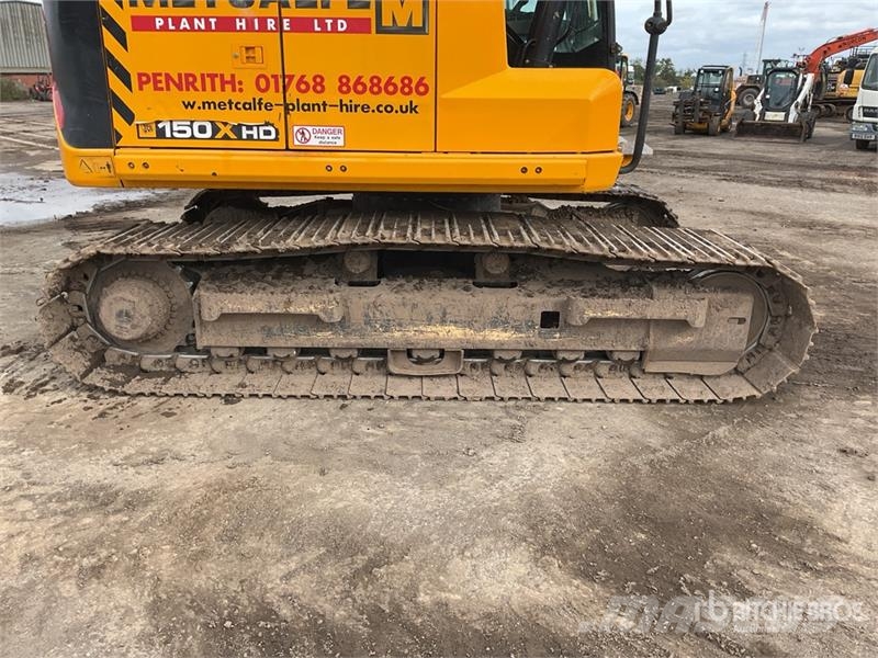 JCB 150X H Tracked Excavator Pásová rýpadla