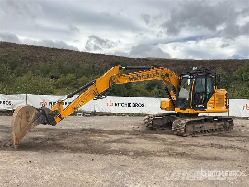 JCB 150X H Tracked Excavator Pásová rýpadla