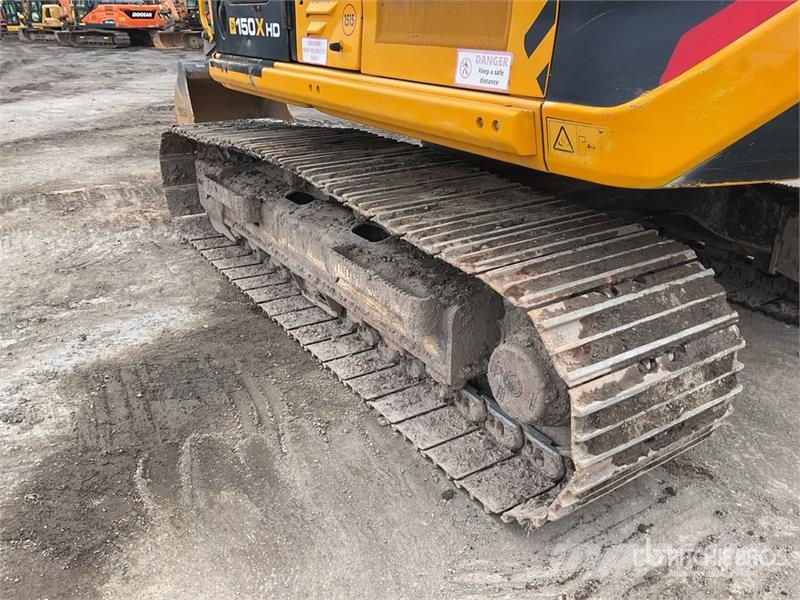 JCB 150X H Tracked Excavator Pásová rýpadla