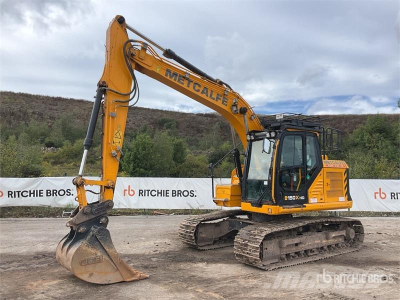 JCB 150X H Tracked Excavator Pásová rýpadla