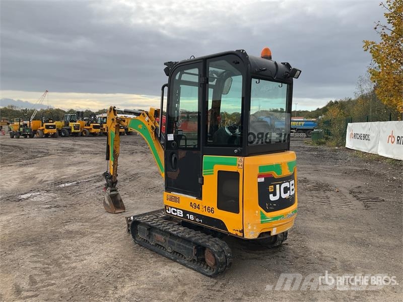 JCB 16c-1 Mini Excavator Minibagger < 7t