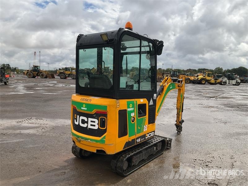 JCB 16C-1 Mini Excavator Minigraafmachines < 7t
