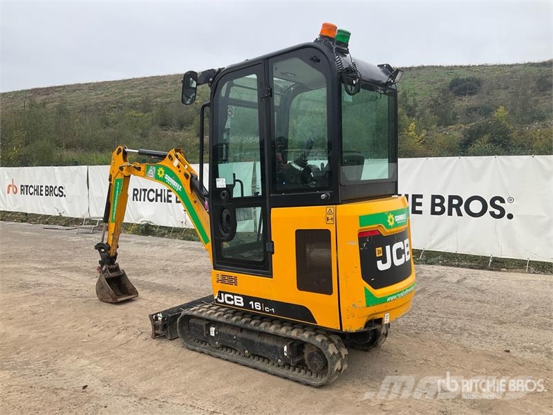 JCB 16C-1 Mini Excavator Mini kotrók < 7t