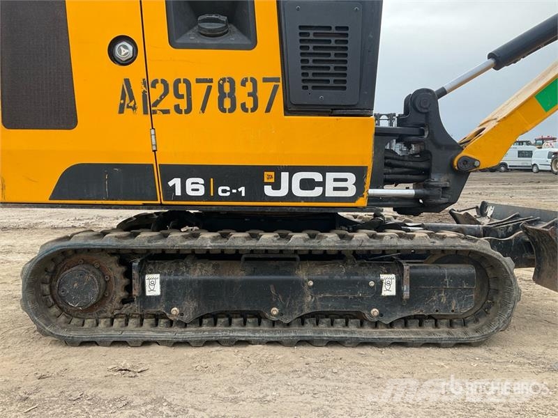 JCB 16C-1 Mini Excavator Mini kotrók < 7t