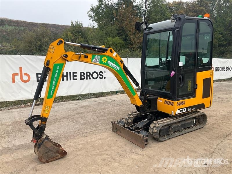 JCB 16C-1 Mini Excavator Mini kotrók < 7t