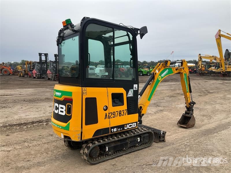 JCB 16C-1 Mini Excavator Mini kotrók < 7t