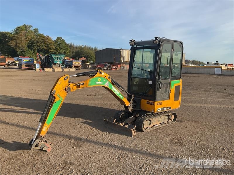 JCB 16c-1 Untested Mini Excavator Mini bagri <7t