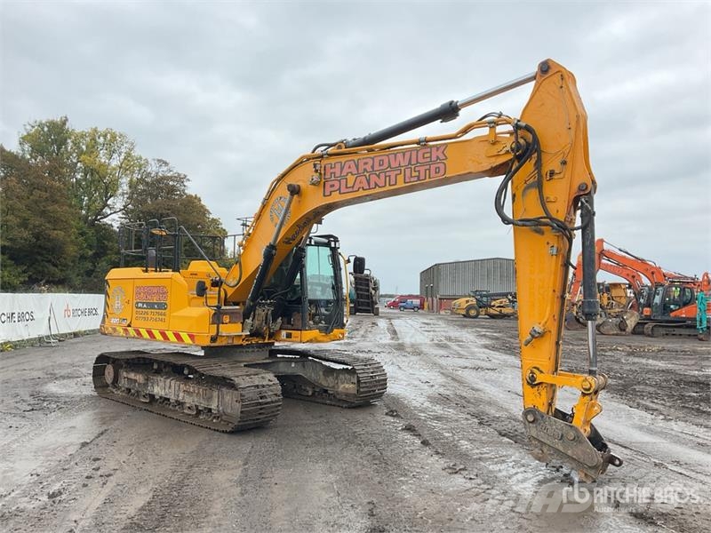 JCB 220X LC Tracked Excavator Gravemaskiner på larvebånd