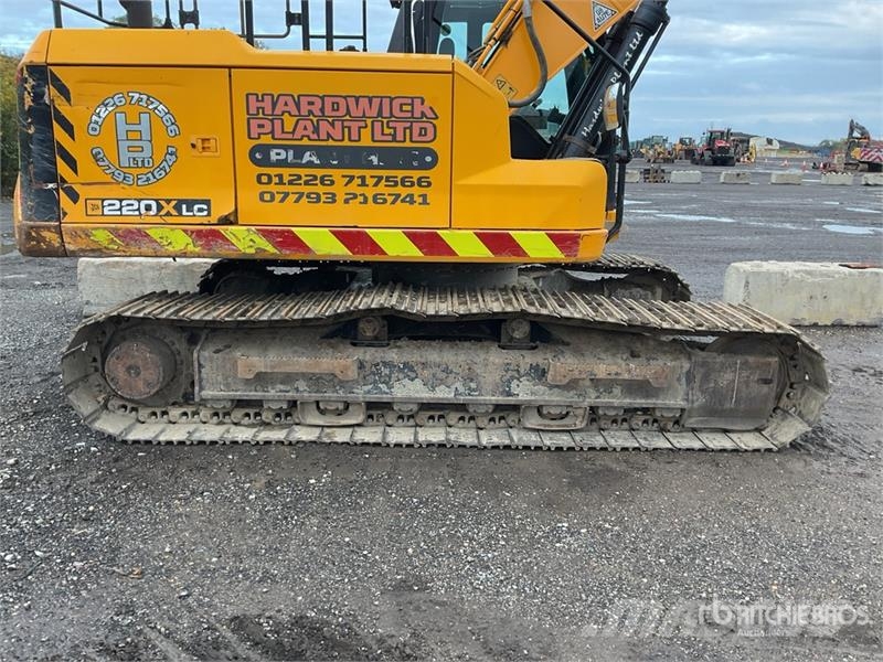 JCB 220X LC Tracked Excavator Gravemaskiner på larvebånd
