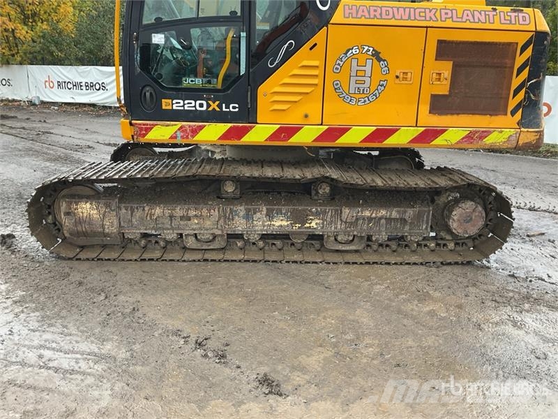 JCB 220X LC Tracked Excavator Gravemaskiner på larvebånd