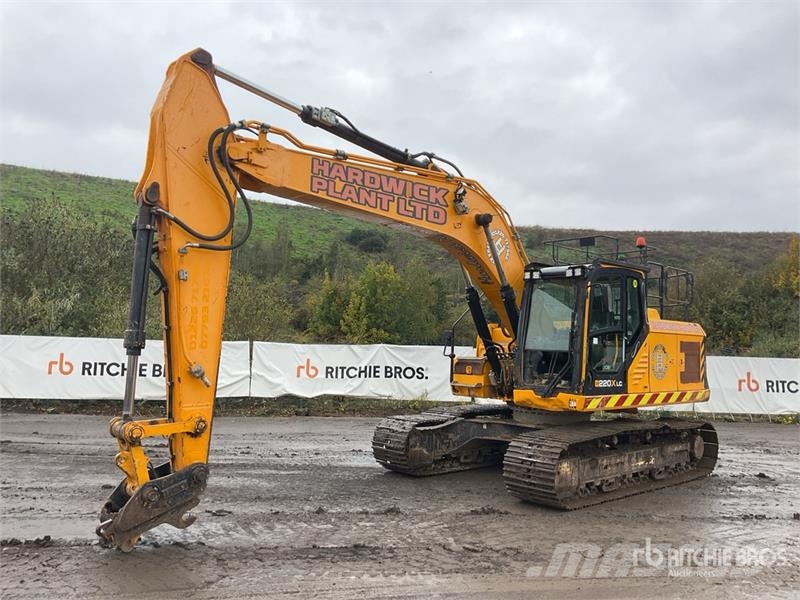 JCB 220X LC Tracked Excavator Gravemaskiner på larvebånd