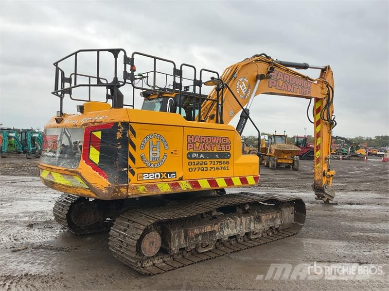 JCB 220X LC Tracked Excavator Gravemaskiner på larvebånd