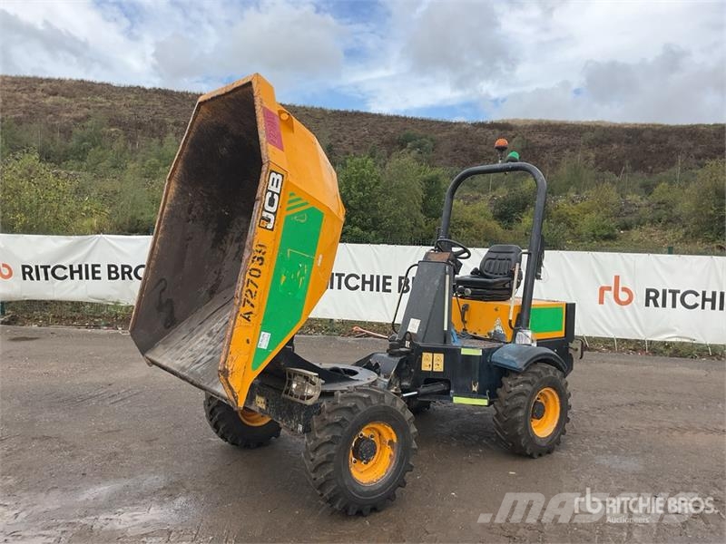JCB 3 ton 4x4 Swivel Dumper Site dumpers