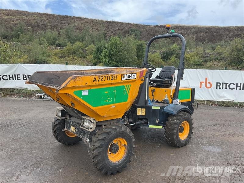 JCB 3 ton 4x4 Swivel Dumper Site dumpers