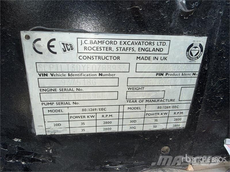 JCB 300 Telehandler (Inoperable) مناولات متداخلة