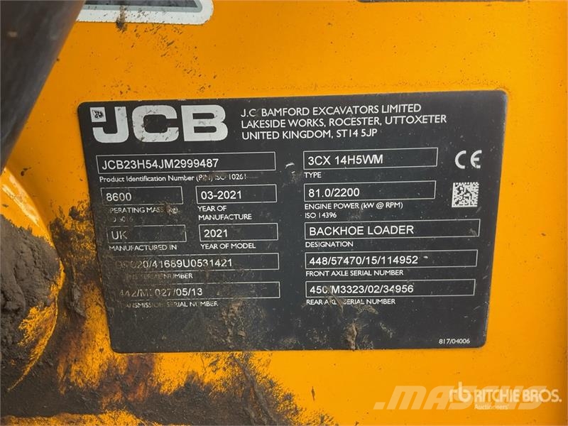 JCB 3CX Baggerlader