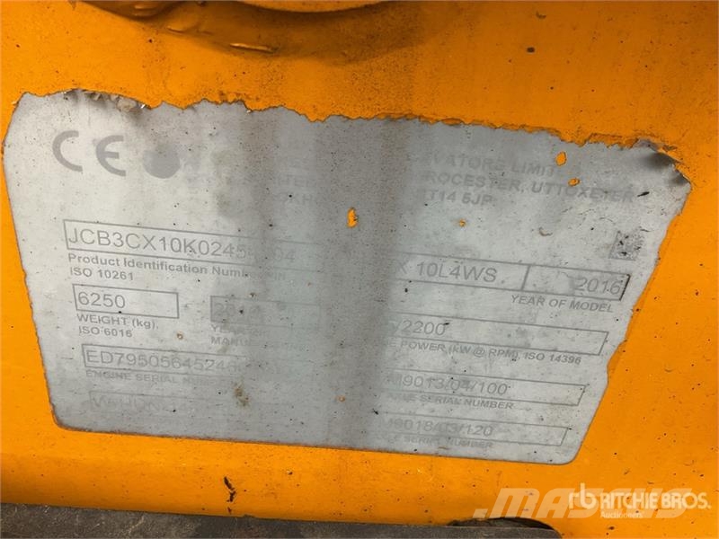 JCB 3CX Compact 4x4 Backhoe Loader Baggerlader