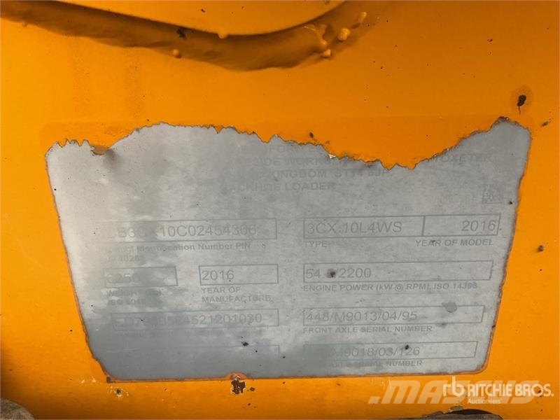 JCB 3CX Compact 4x4 Backhoe Loader Baggerlader