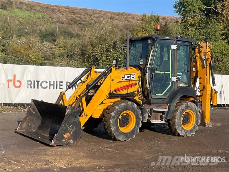 JCB 3CX Compact Backhoe Loader Ekskavatori-iekrāvēji