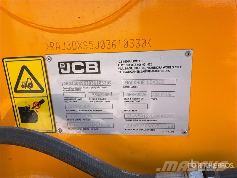 JCB 3DX Kotrórakodók
