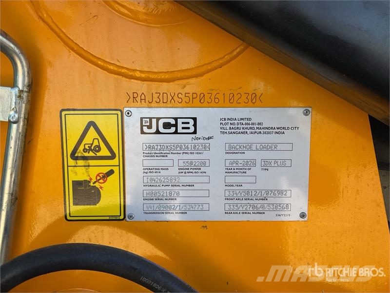 JCB 3DX Kotrórakodók