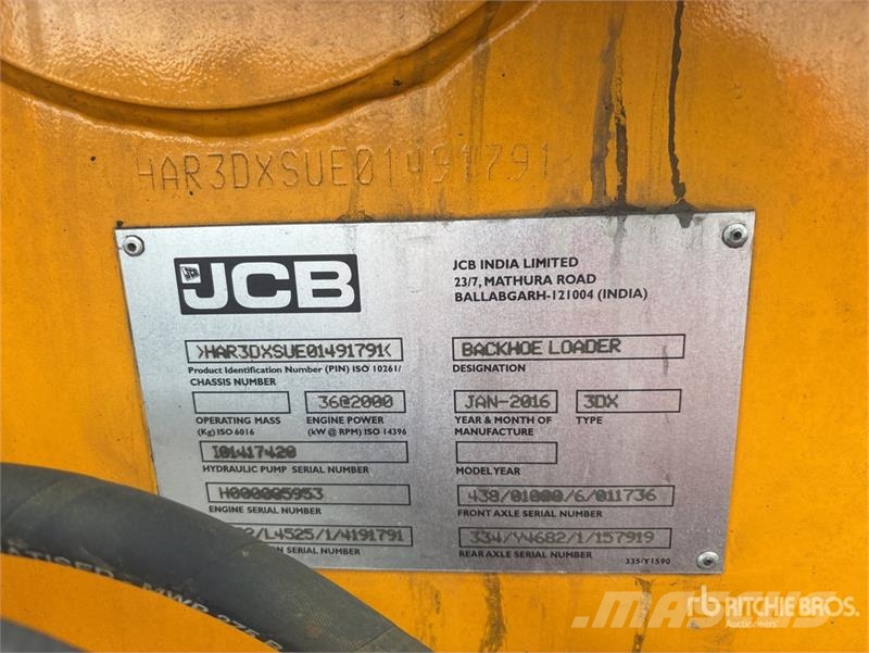JCB 3DX Terne