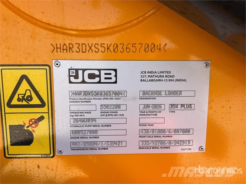 JCB 3DX Kotrórakodók