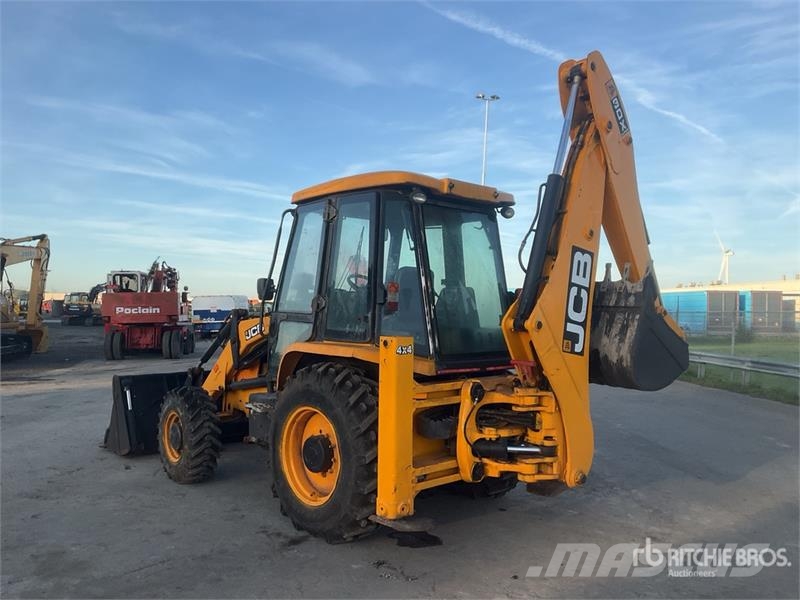 JCB 3DX 4WD 4x4 Backhoe Loader Rovokopači