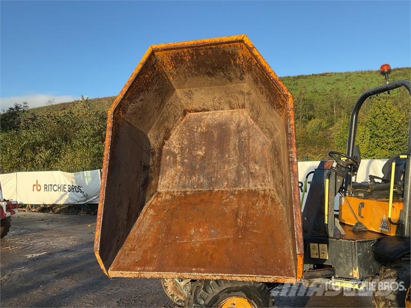 JCB 3T 3 ton 4x4 Swivel Dumper Mini pašizgāzēji