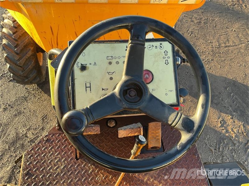 JCB 3T 3 ton 4x4 Swivel Dumper Mini pašizgāzēji