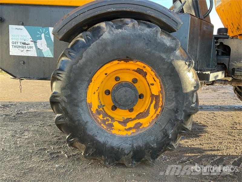 JCB 3T 4x4 Swivel Dumper Mini pašizgāzēji