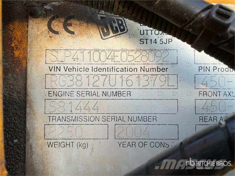 JCB 411 Wheel Loader Gumikerekes homlokrakodók