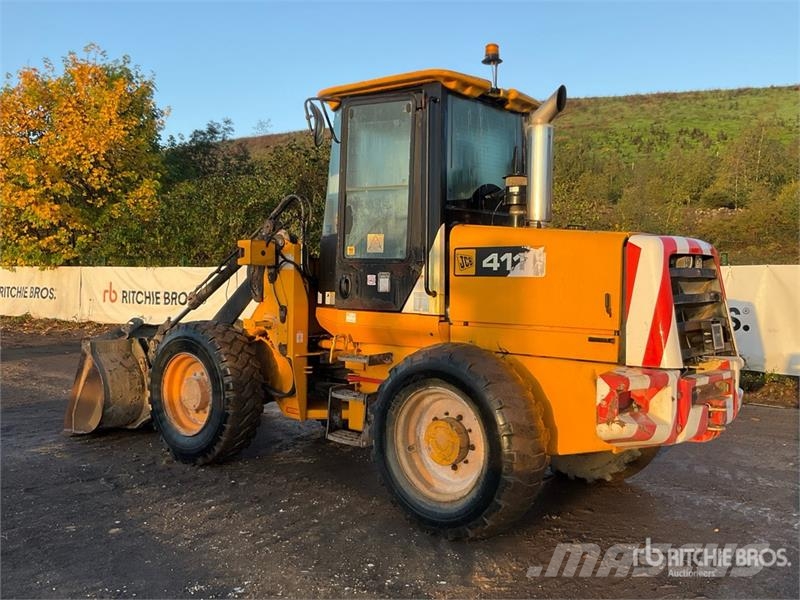 JCB 411 Wheel Loader Gumikerekes homlokrakodók