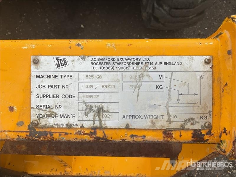 JCB 525-60 Teleskoplæssere