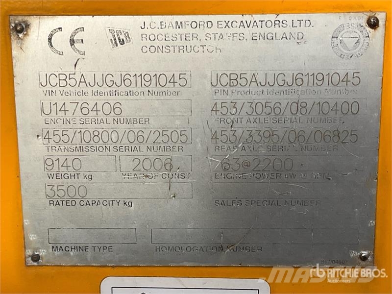 JCB 535-125 Teleszkópos rakodók
