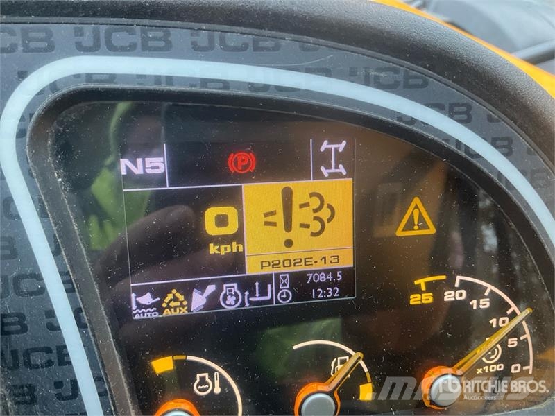 JCB 536-60 Agri Super Telehandler مناولات متداخلة