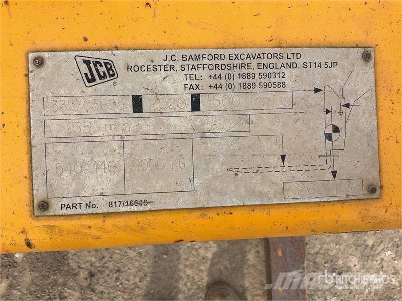 JCB 540-140 مناولات متداخلة