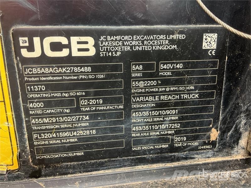 JCB 540-140 Teleskoplæssere