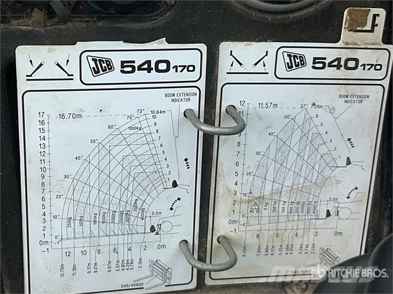 JCB 540-170 4x4 Telehandler 텔러 핸들러